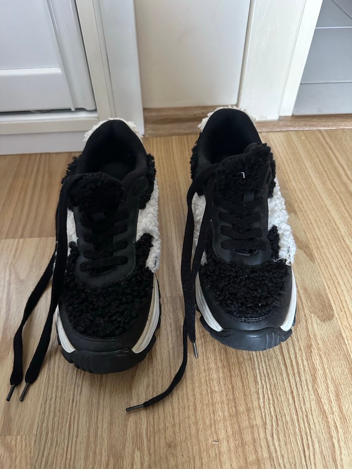 İpekyol siyah & beyaz ayakkabı - Görsel 2