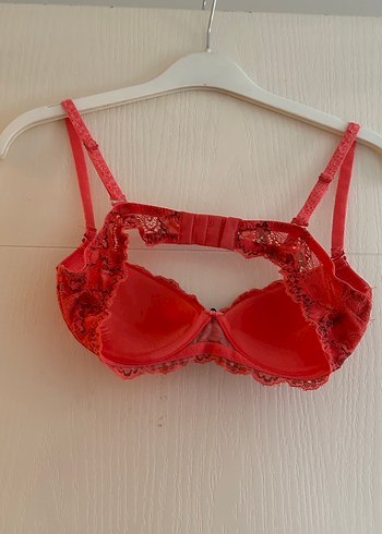 Pembe yarı destekli sütyen - Görsel 4