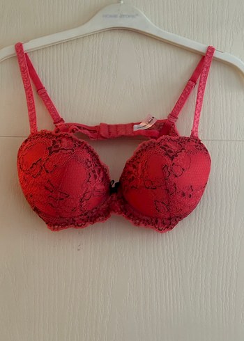 Pembe yarı destekli sütyen - Görsel 2