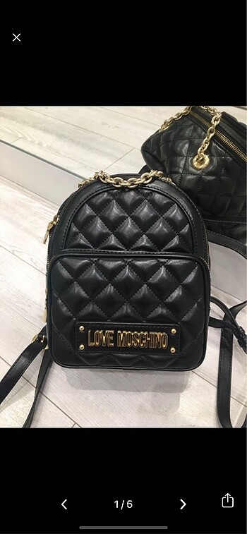 Love moschino sırt çantası