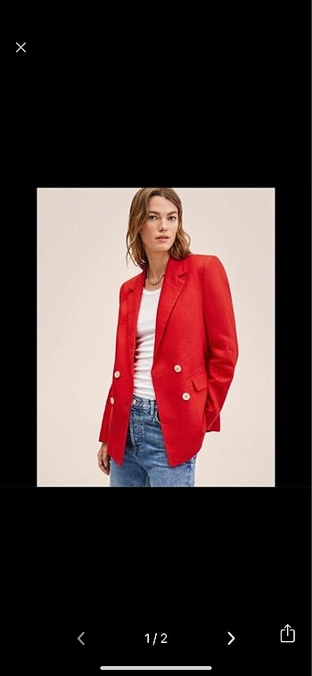 Keten blazer mango