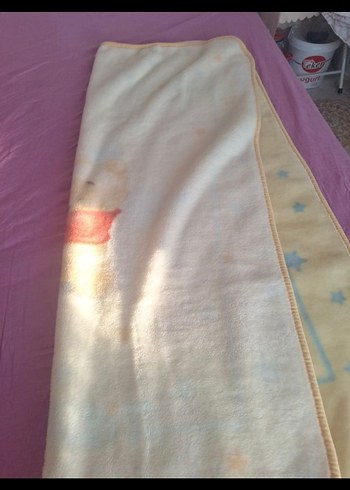 Çocuklar için Pastel Renkli Yumuşak Battaniye - Görsel 4