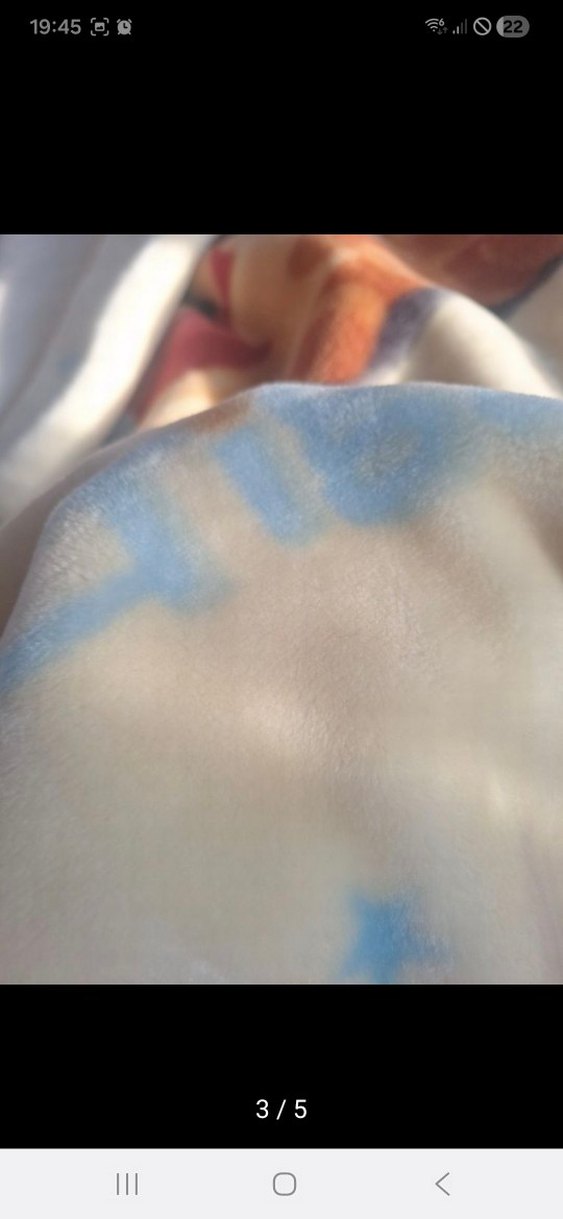 Çocuklar için Pastel Renkli Yumuşak Battaniye - Görsel 3