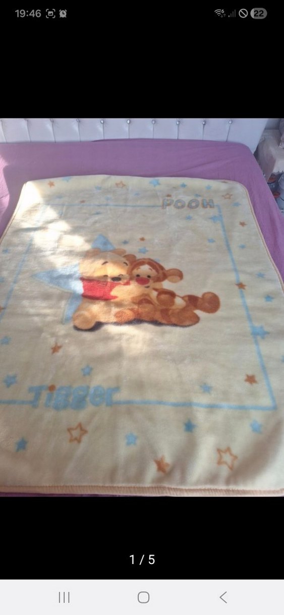 Çocuklar için Pastel Renkli Yumuşak Battaniye - Görsel 5