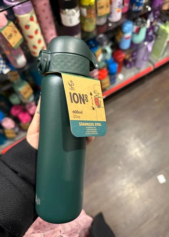 600 ml Çocuk Termos Matara - Haki Renk