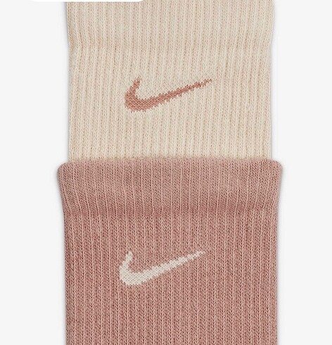 l Beden ten rengi Renk Nike çorap unisex