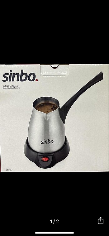 Sinbo kahve makinası