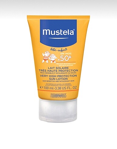 Mustela güneş koruyucu