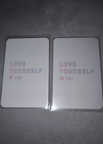 BTS LY VİNLY PC Taejin