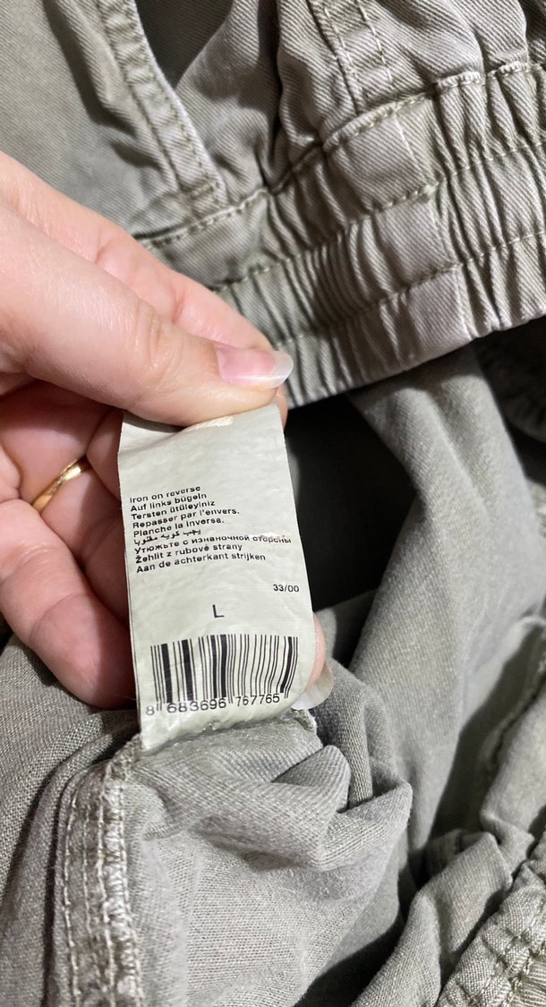 Mavi Marka Haki Kargo Jogger Pantolon  L Beden - Görsel 5