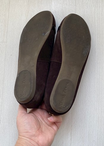 Kahverengi süet babet - Görsel 2