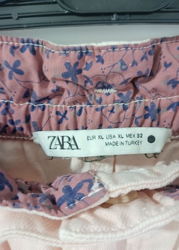 xl Beden zara büzgülü belli XL beden uçuk pembe