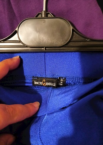 Koyu Mavi Kadın Spor Tayt - Görsel 3