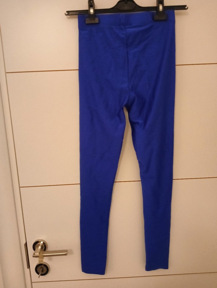 Koyu Mavi Kadın Spor Tayt - Görsel 2