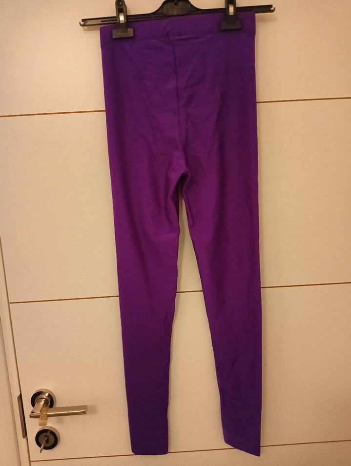 Parlak Mor Kadın Spor Tayt - Görsel 2