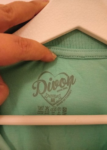 Yeşil V Yakalı Kısa Kollu Polo Elbise - Görsel 2