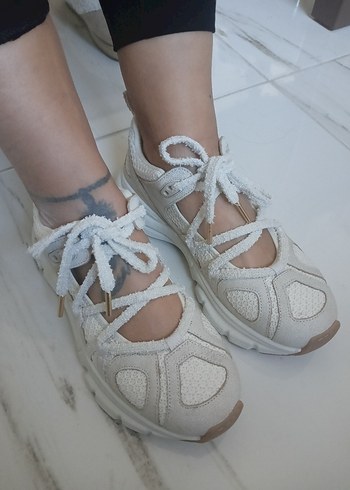 beymen axel arigato bağcıklı üstü açık kalın taban spor ayakkabı - Görsel 5