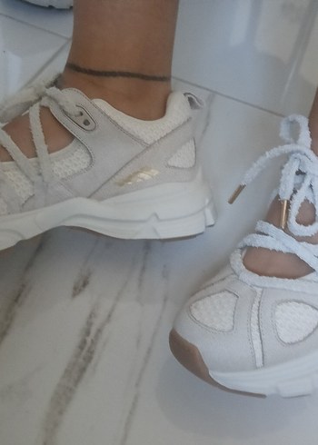 beymen axel arigato bağcıklı üstü açık kalın taban spor ayakkabı - Görsel 2