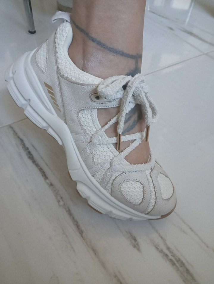 beymen axel arigato bağcıklı üstü açık kalın taban spor ayakkabı - Görsel 4