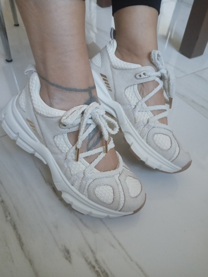 beymen axel arigato bağcıklı üstü açık kalın taban spor ayakkabı - Görsel 3