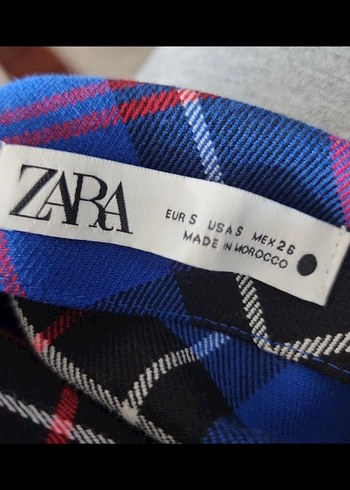 Mavi renk düşük omuz Uzun Kollu Kadın Bluz - Görsel 3