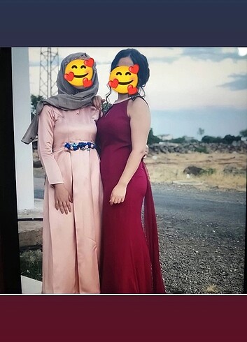 Fuşya Balık model abiye 