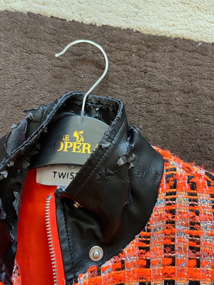 Twist Çok Renkli Mini Kadın Ceket - Görsel 2