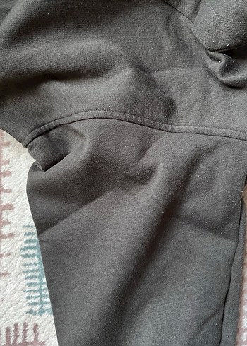 Zara Gri Kapüşonlu Kadın Sweatshirt - Görsel 4