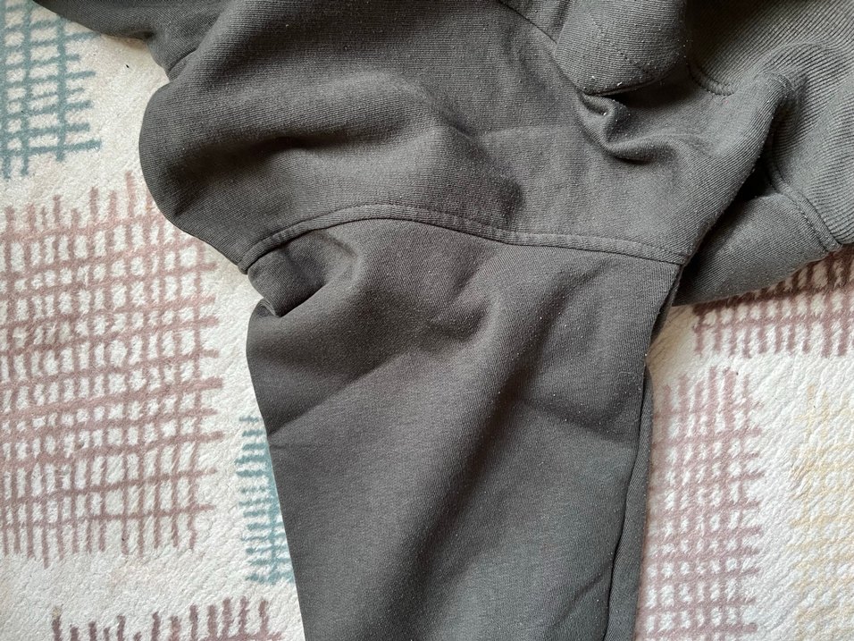 Zara Gri Kapüşonlu Kadın Sweatshirt - Görsel 4