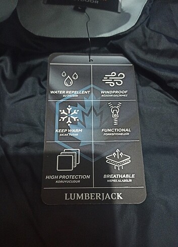 Lumberjack erkek mont kayak - Görsel 10