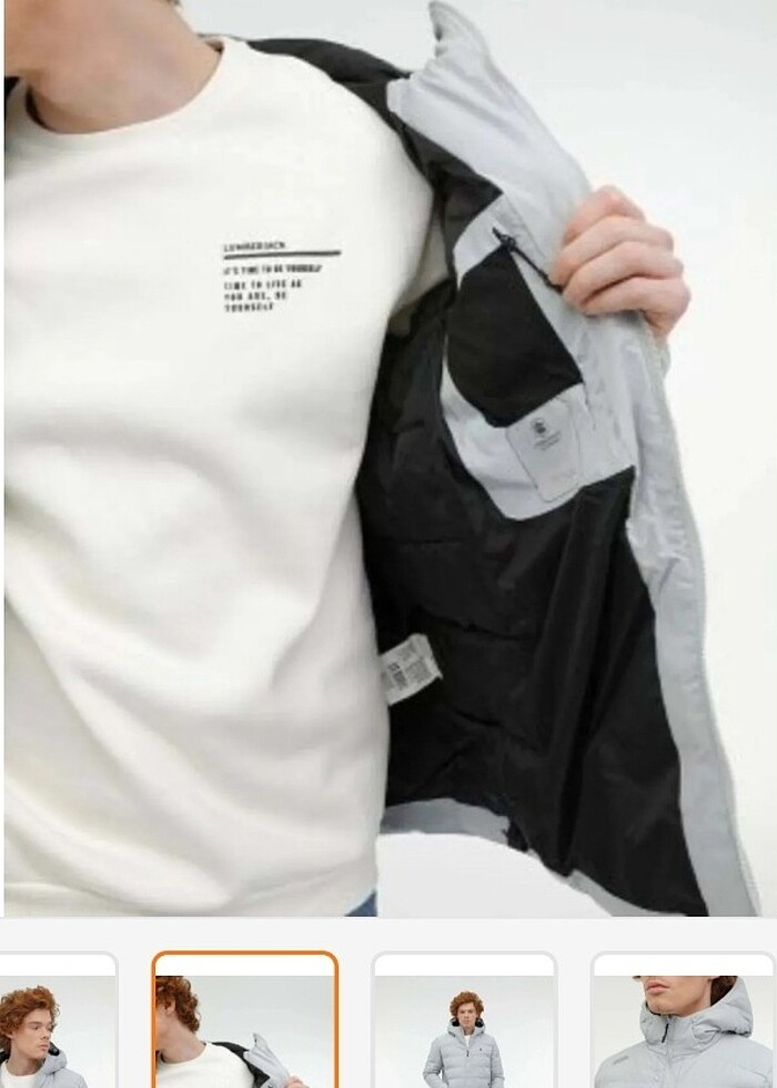 Lumberjack erkek mont kayak - Görsel 2