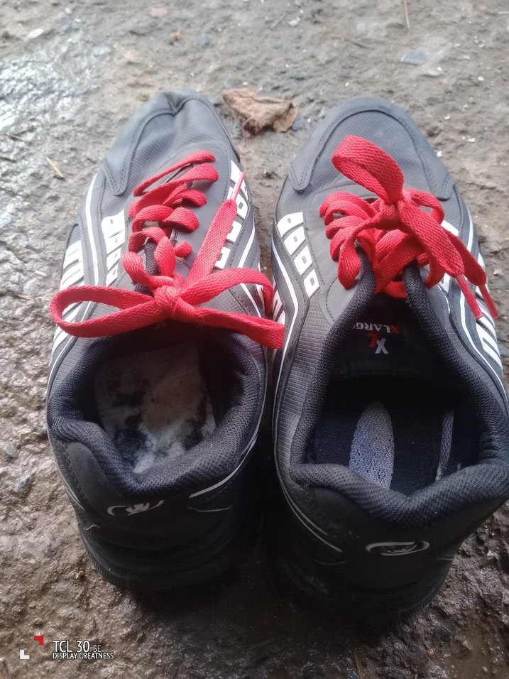 Erkek Kırmızı Spor Ayakkabı Bağcığı - Görsel 2