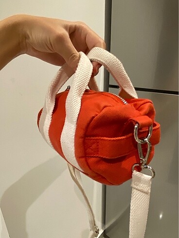 Beden kırmızı Renk Stradivarius Bowling Çanta
