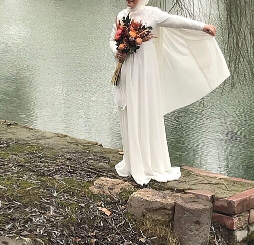 Nikah Çekim Elbisesi
