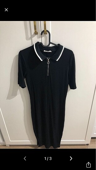 Mango midi boy elbise
