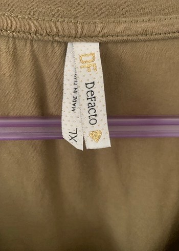 Kahverengi Baskılı Kadın Tişört - Görsel 3