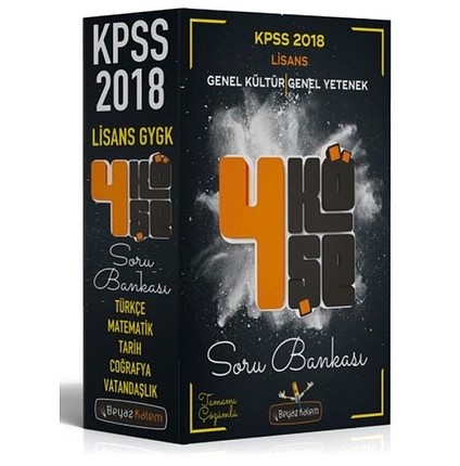 Diğer KPSS lisans soru bankası seti