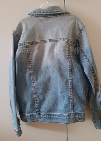 Zara Zara Düğmeli Mavi çocuk Denim Ceket