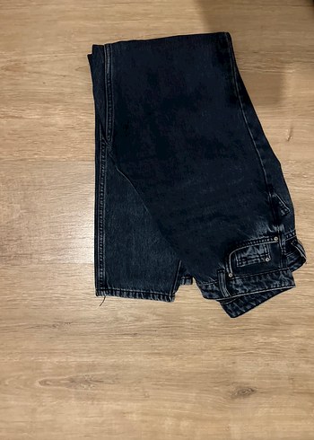 38 Beden Kadın Lacivert Midi Denim Jean