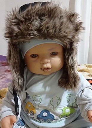 H&M 1/4 yaş uyumlu kışlık şapka