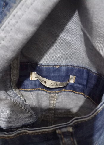 Kadın Lacivert Denim Tulum - Görsel 3