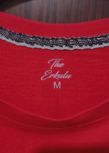 Kırmızı Erkek Spor Tişörtü - Görsel 2