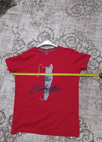 Kırmızı Erkek Spor Tişörtü - Görsel 3