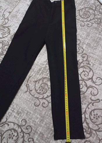 ZARA S beden siyah kumaş pantolon - Görsel 7