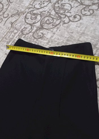 ZARA S beden siyah kumaş pantolon - Görsel 8
