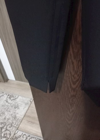 ZARA S beden siyah kumaş pantolon - Görsel 3