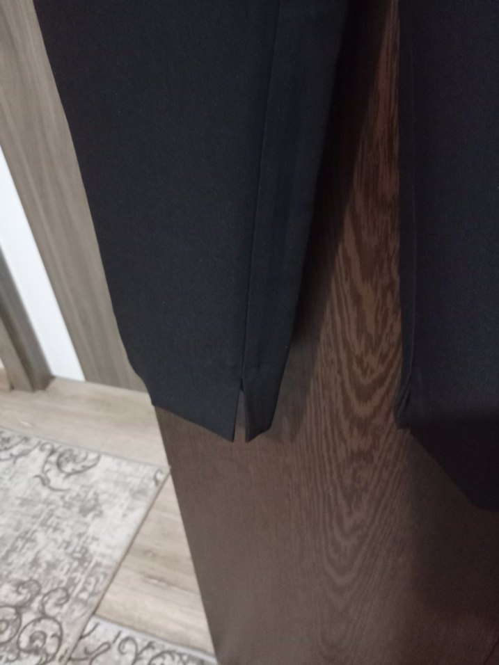 ZARA S beden siyah kumaş pantolon - Görsel 3