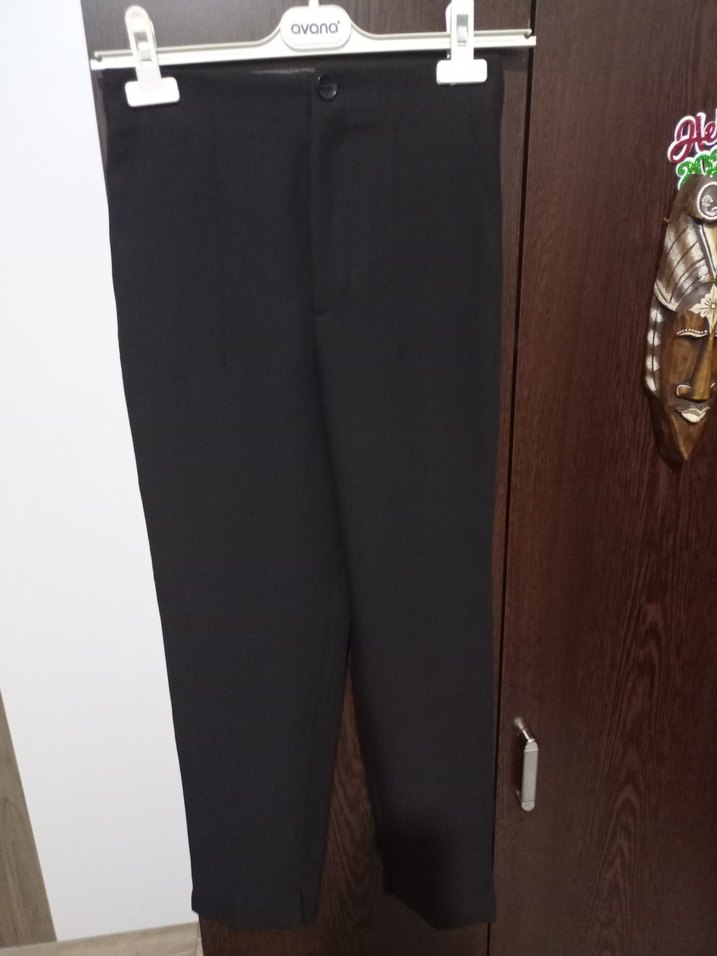ZARA S beden siyah kumaş pantolon - Görsel 2
