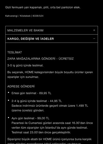 Zara Pilili Gri Mini Etek