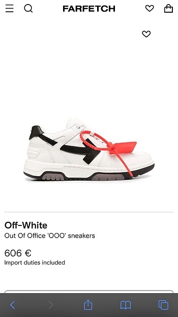 Off-White orijinal